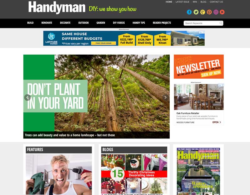 NZ Handyman website