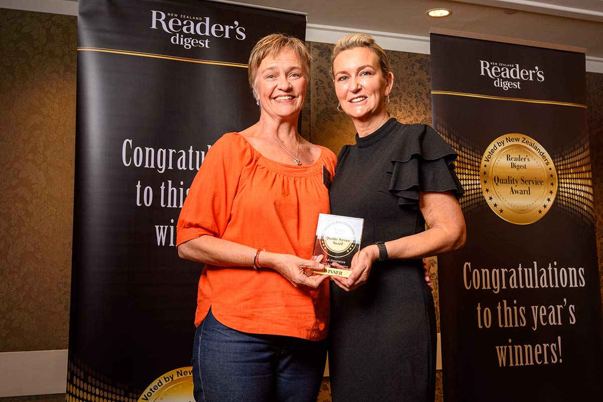 2025 Reader’s Digest Quality Service Award