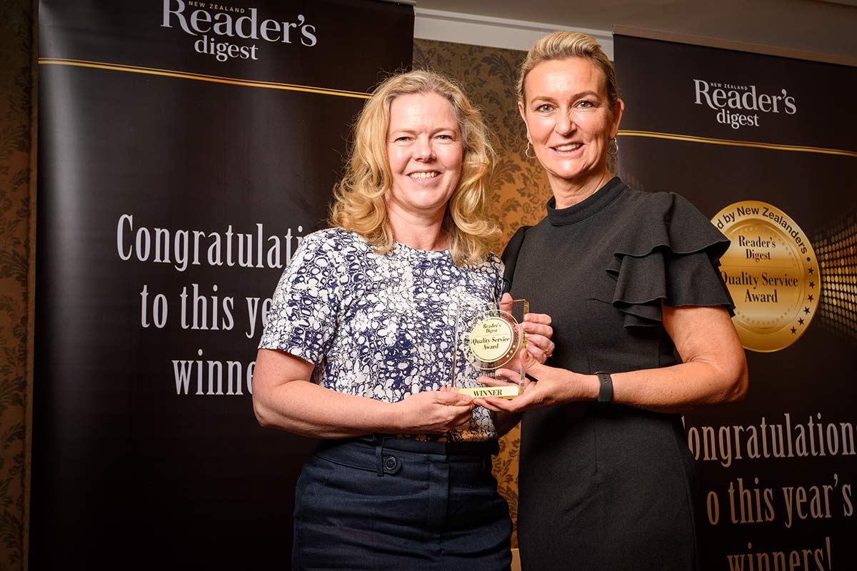 2025 Reader’s Digest Quality Service Award