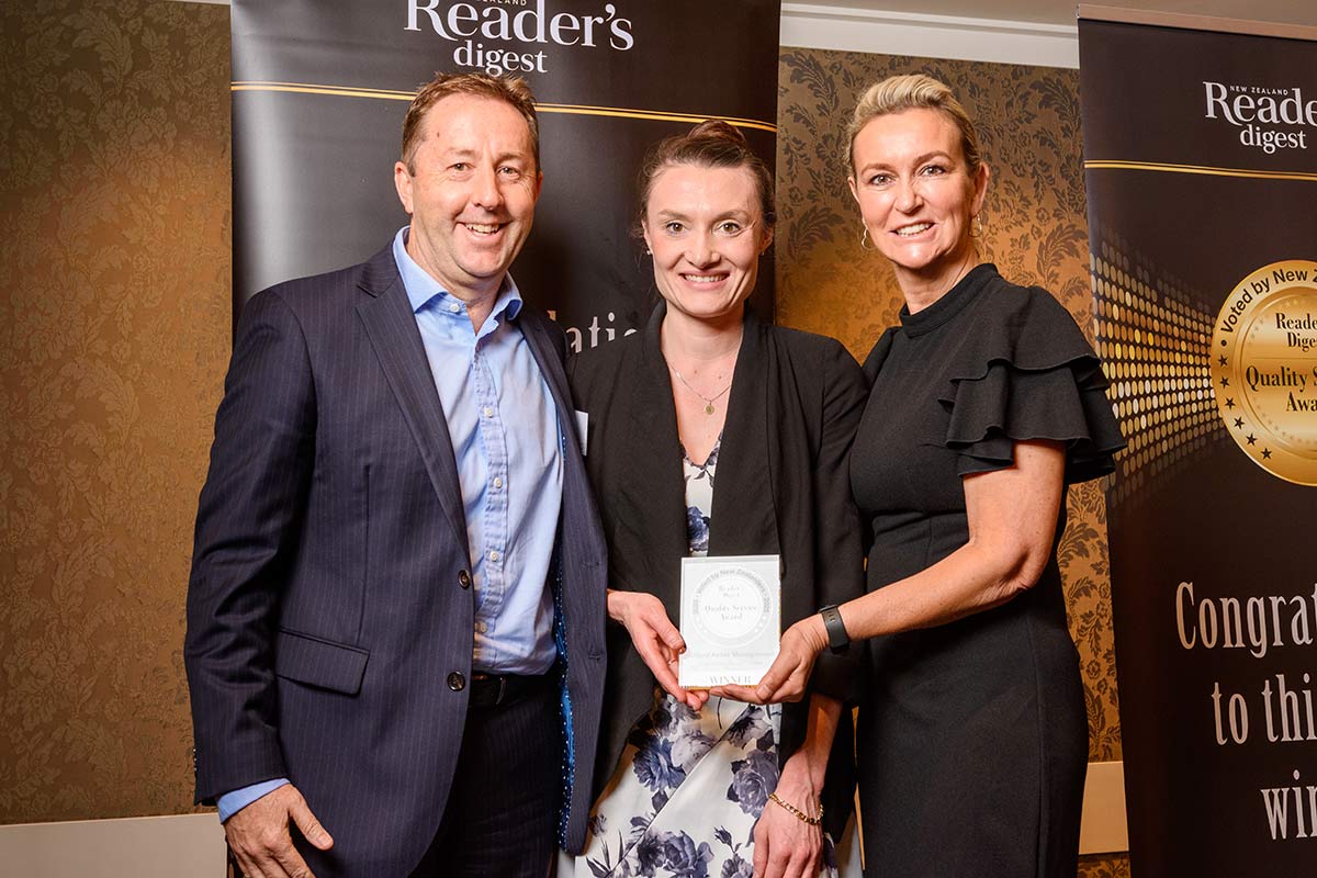 2025 Reader’s Digest Quality Service Award