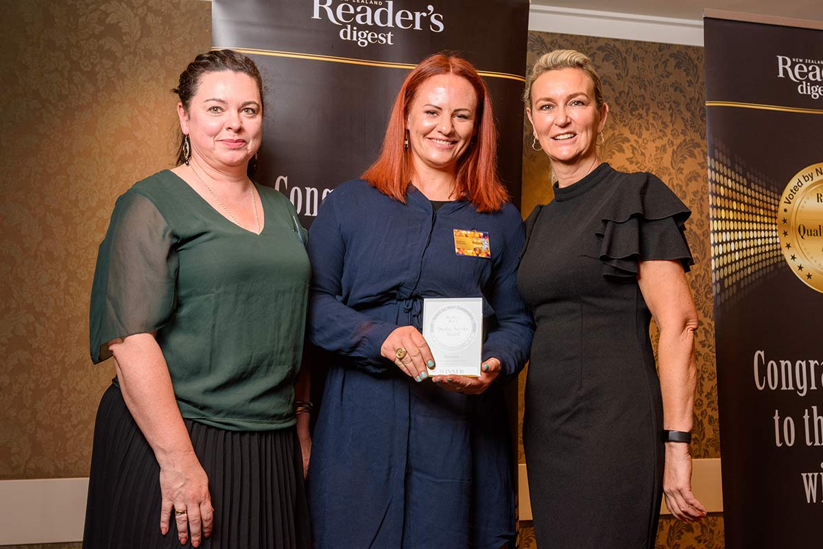 2025 Reader’s Digest Quality Service Award