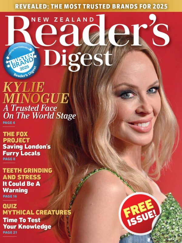 Readers Digest 2025 cover