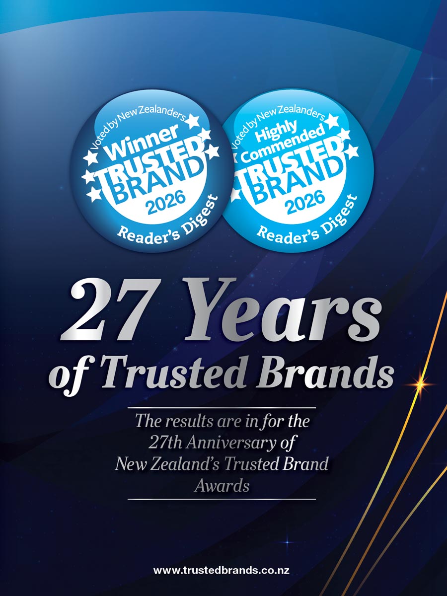2026 Reader's Digest Trusted Brands Awards